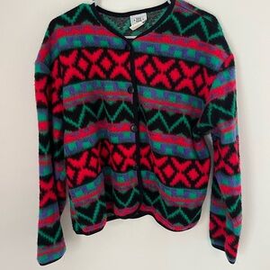 Vintage David Wayne Button Up Sweater